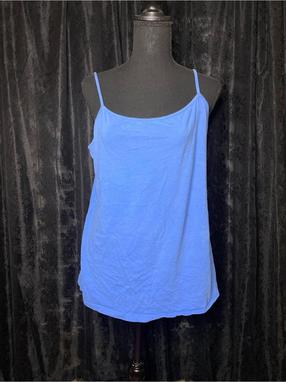 Y2K Cami Faded Glory Blue Tank